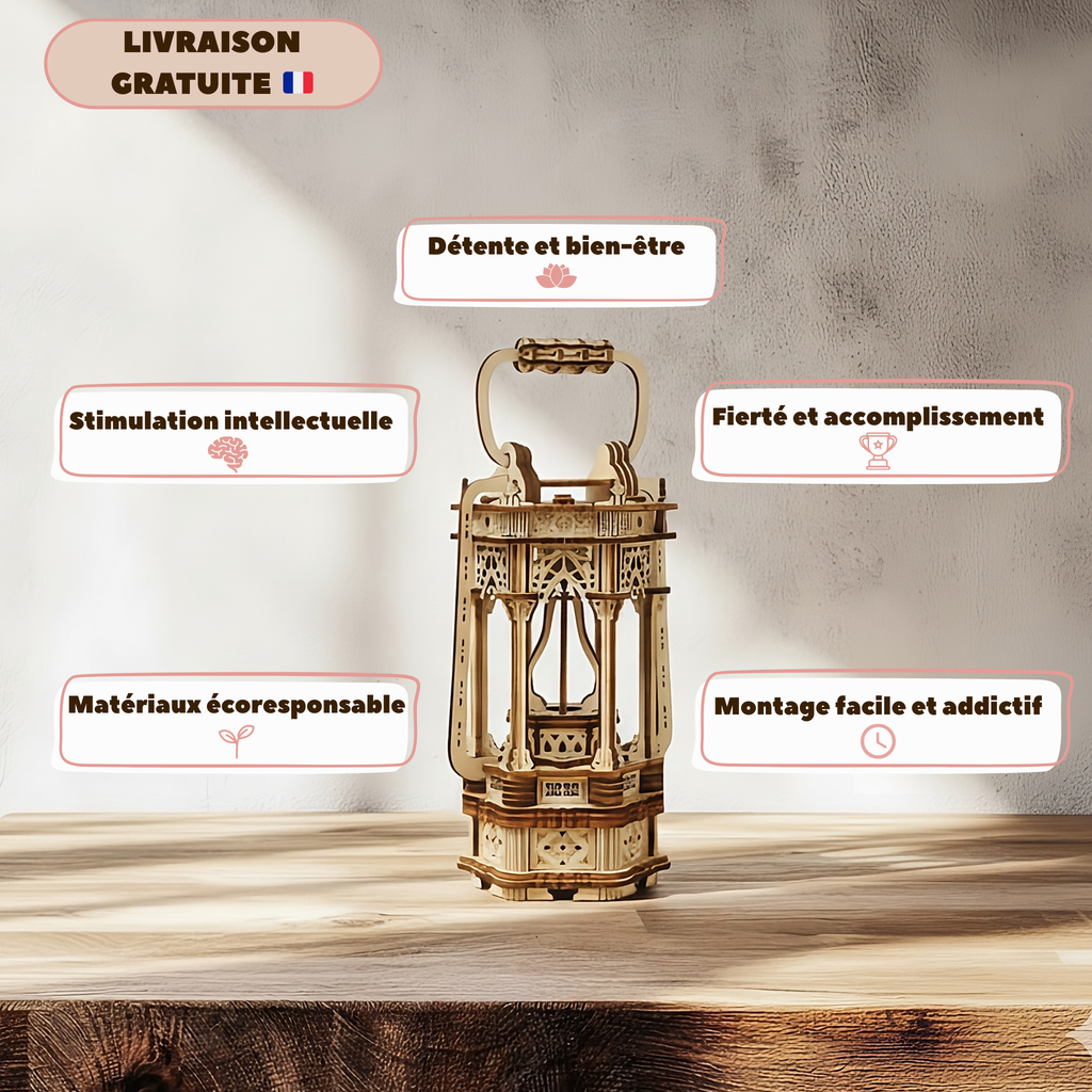 Lanterne 3D Enchantée