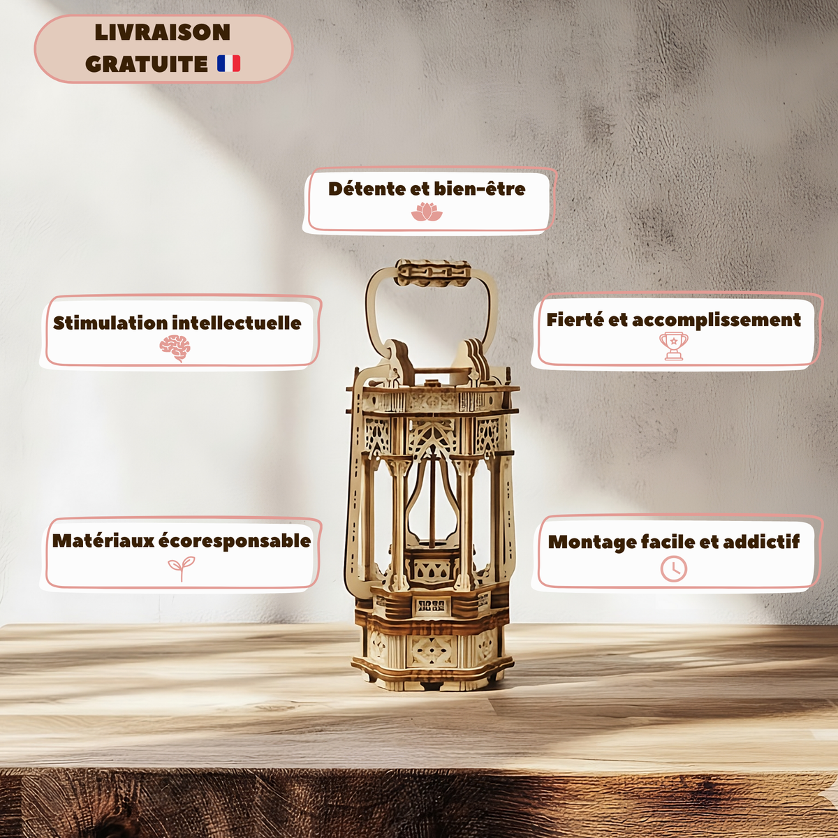 Lanterne 3D Enchantée