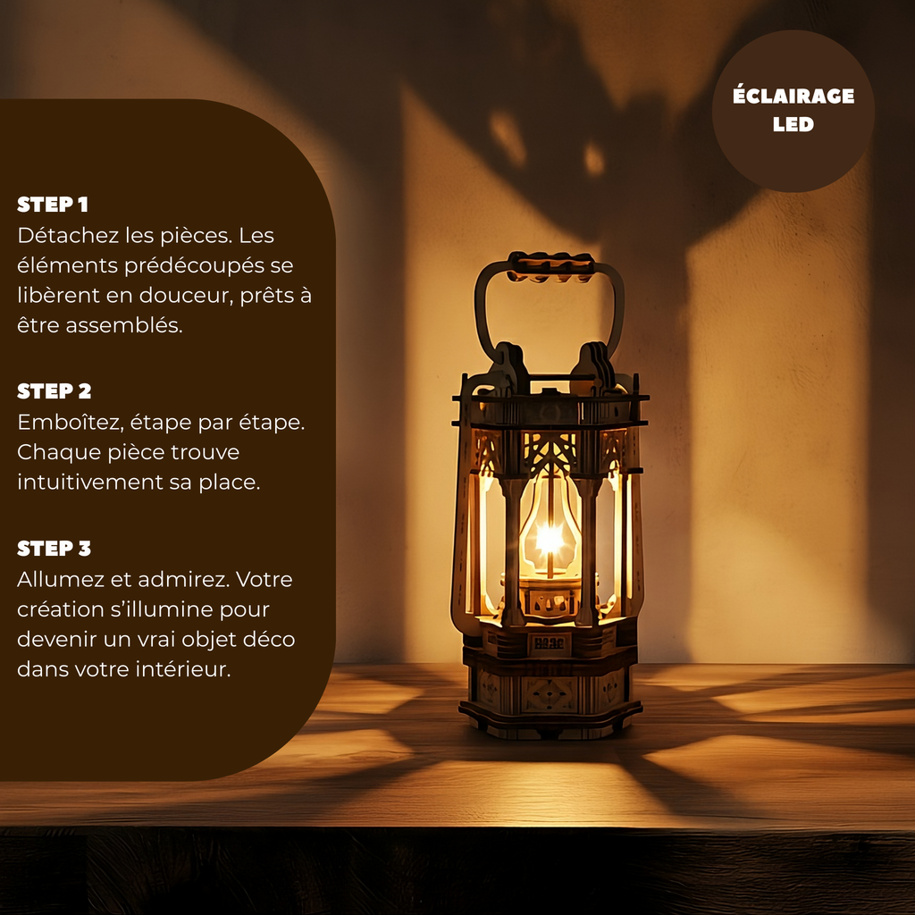 Lanterne 3D Enchantée