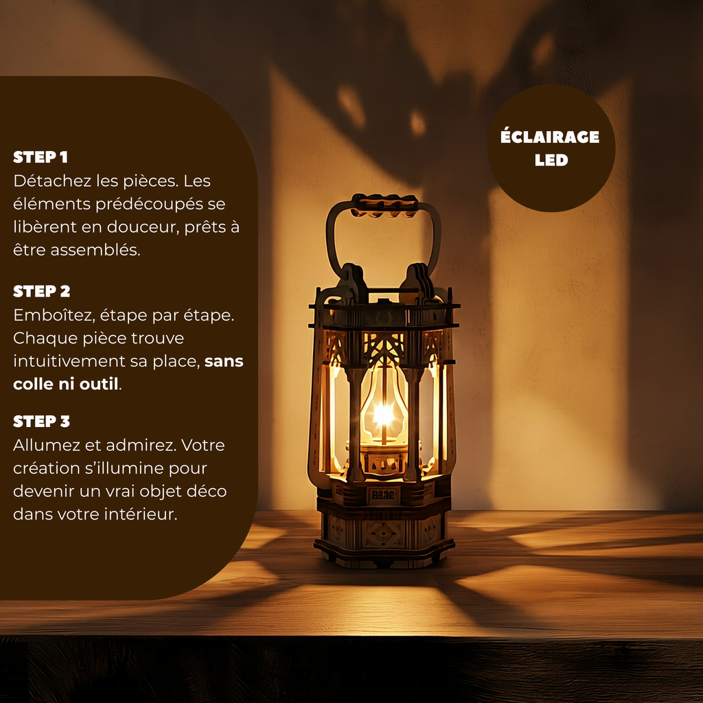 Lanterne 3D Enchantée