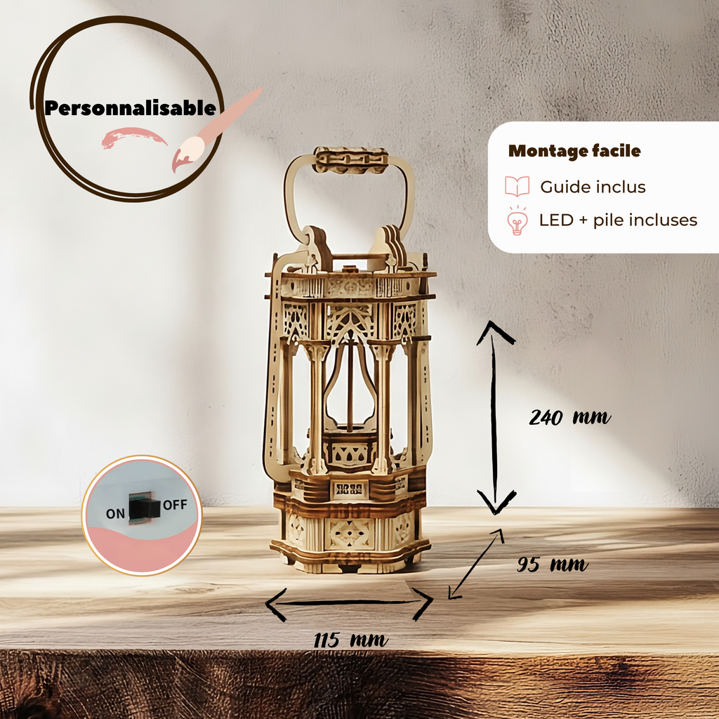 Lanterne 3D Enchantée