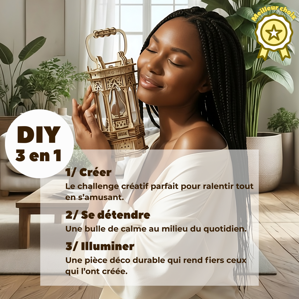 Lanterne 3D Enchantée