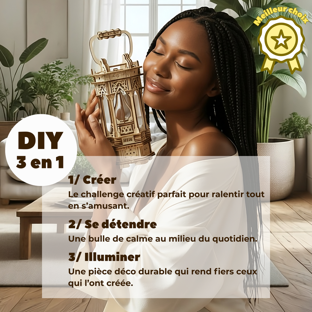 Lanterne 3D Enchantée